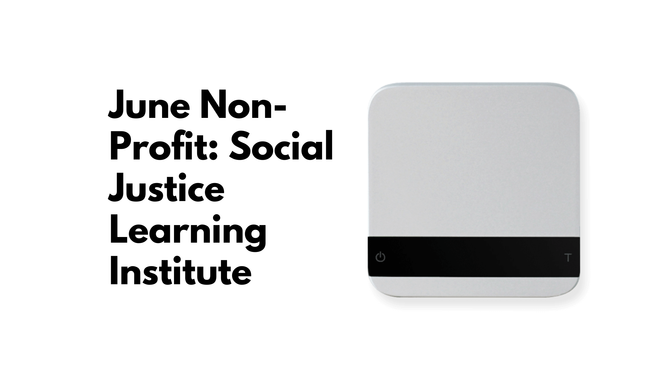 June Non-Profit: Social Justice Learning Institute