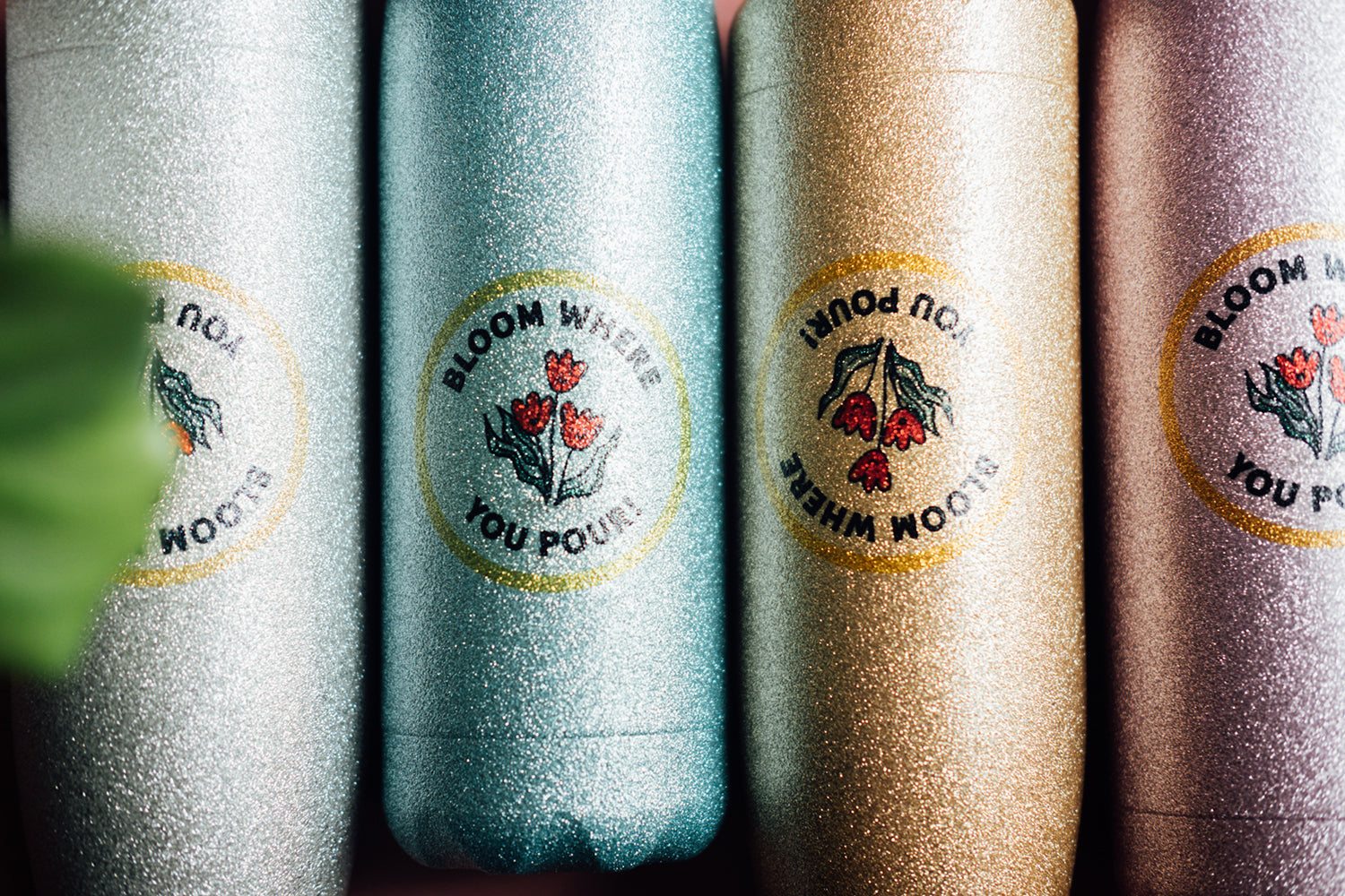 Bloom Where You Pour Insulated Water Bottle