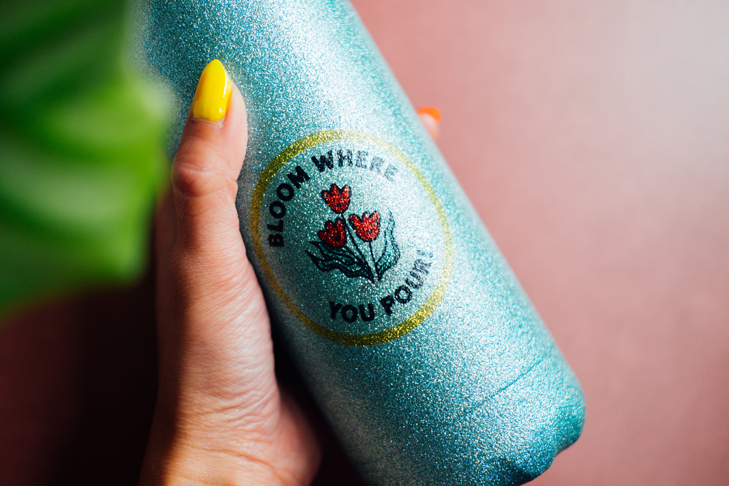 Bloom Where You Pour Insulated Water Bottle